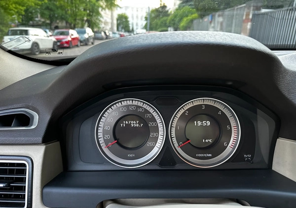 Volvo XC 70 cena 54000 przebieg: 167090, rok produkcji 2012 z Warszawa małe 254
